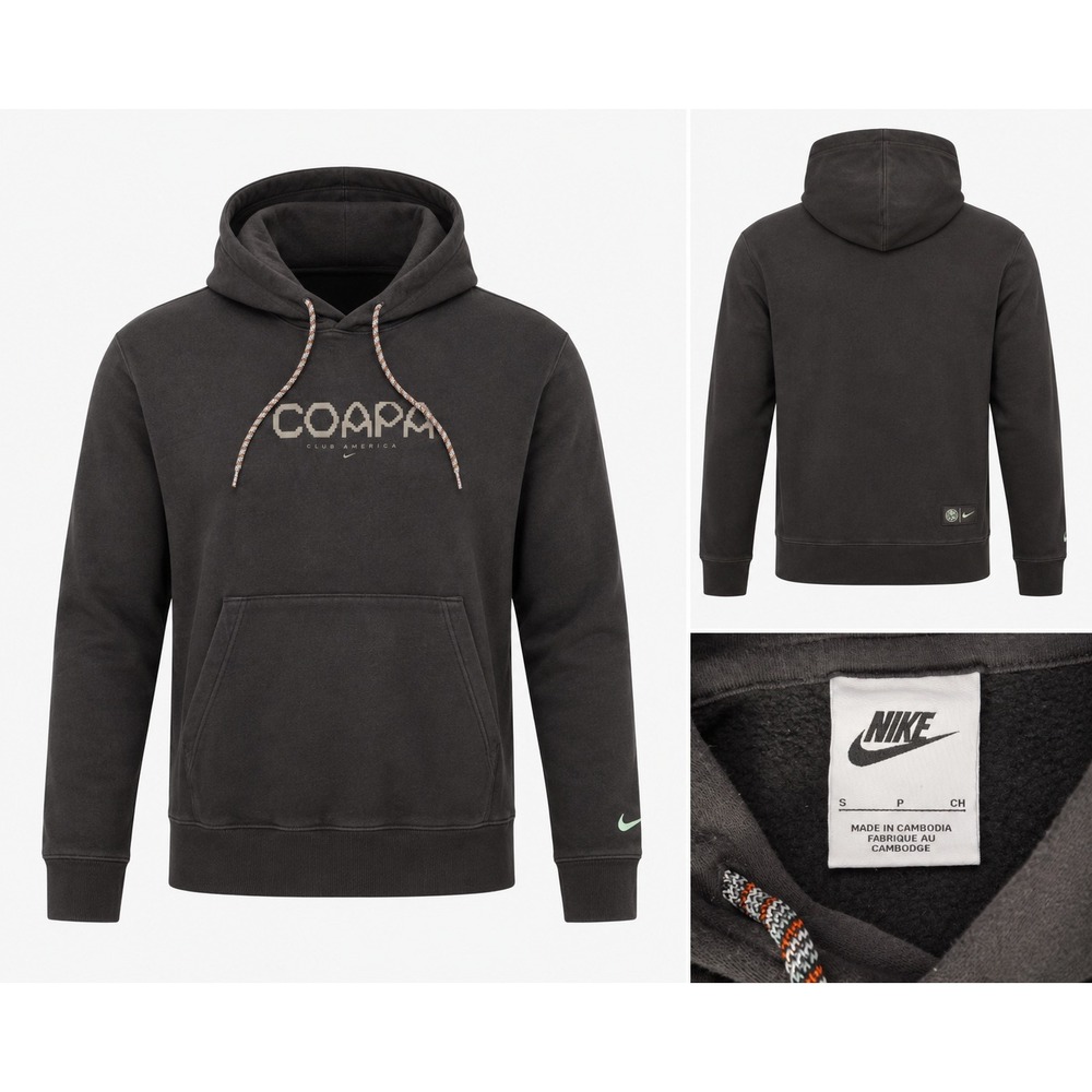 Nike‎ Club America COAPA Mens black Hoodie Size Small